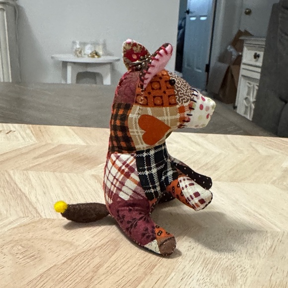 Handmade Accessories - Handmade Horse Patchwork Plush Keychain